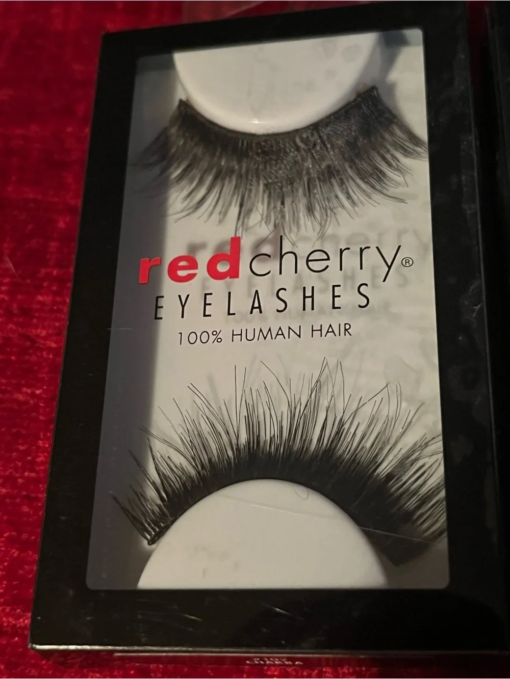 New Red Cherry False Eyelashes Duo — Black Dramatic Lashes